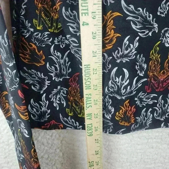 Marcell Von Berlin Long Sleeve Top Flame Print Size XS - Picture 5 of 9